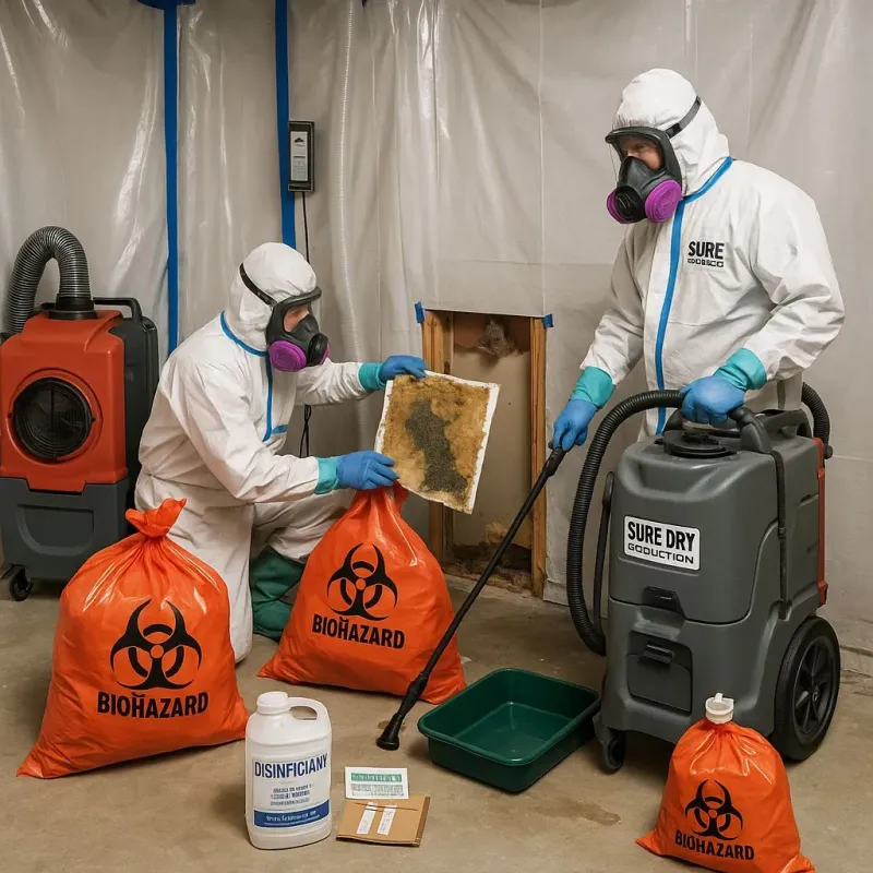 Contaminated Water Handling Protocols process in Orangeburg, NY