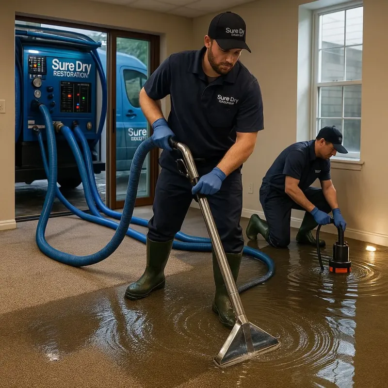 Water Extraction and Removal process in Orangeburg, NY